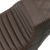 SADDLEMEN - 807-11-176BR - Step-Up Seat - Front Tuck-n-Roll/Rear Lattice Stitch - Brown