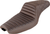 SADDLEMEN - 807-03-176BR - Step-Up Seat - Front Tuck-n-Roll/Rear Lattice Stitch - Brown