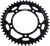 SUPERSPROX - RFA-1792-45-BLK - Edge Rear Sprocket - Black - 45 Tooth