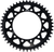 SUPERSPROX - RFA-2453-46-BLK - Edge Rear Sprocket - Black - 46 Tooth
