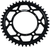 SUPERSPROX - RFA-480-43-BLK - Edge Rear Sprocket - Black - 43 Tooth