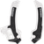 ACERBIS - 2987271035 - X-Grip Frame Guards - White/Black- Husqvarna - FC/FX/TC/TX