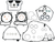 ATHENA - P400250900067 - Complete Gasket Kit - Kawasaki