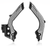 ACERBIS - 2733451001 - X-Grip Frame Guards - Black/Gray - Gas Gas | Husqvarna