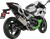 AKRAPOVIC - S-K4SO9-HRT - Slip-On Line Muffler - Titanium - Ninja 7/Z7 Hybrid