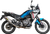 AKRAPOVIC - S-CF4SO2-HFTT - Slip-On Line Muffler - Titanium - CFMOTO 450 MT/IBEX 450