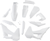 ACERBIS - 2791536811 - Full Body Kit - '20 White - Husqvarna - FE/TE '20-'23