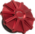 ARLEN NESS - 701-006 - Vented Gas Cap - 10 Gauge - Red