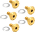ARLEN NESS - 300-922 - Bolt Kit - Holeshot/Front/Floating/Brake Rotor - Spoke Mount - Gold - 5 Pack