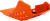 AXP RACING - AX1635 - Skid Plate - Orange - KTM