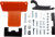 AXP RACING - AX1649 - Xtrem Skid Plate - Orange - KTM - SX 250 | XC 250/300
