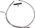 BARNETT - 1023010066 - High-Efficiency Stainless Steel Clutch Cable for Harley-Davidson - Standard - '21-'24 FLH