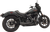 BASSANI XHAUST - 1S75E - 2-into-1 Ripper Exhaust System with Megaphone Muffler - Short - Chrome - 49-State - M8 Softail