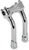 BILTWELL - 6404-105-08 - Murdock Handlebar Risers - Pullback - 8" - Chrome