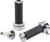 BILTWELL - 6606-105-01 - Alumicore Grips - Custom - Chrome
