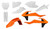 ACERBIS - 2421065135 - Full Body Kit - '16 OEM Orange/White/Black - KTM - SX/XC '16-'18