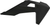 ACERBIS - 2726587440 - Radiator Shrouds - Black/Metallic