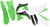 ACERBIS - 2198060145 - Full Replacement Body Kit - OEM Green/Black/White