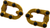 ARLEN NESS - 07-935 - MX Foot Pegs - Driver - Gold