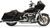 BASSANI XHAUST - 11515A - True-Dual Down Under Headpipes - Chrome - M8