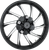 COASTAL MOTO - 3D-HUR213BCABST - Wheel - Hurricane 3D - Front - Dual Disc/with ABS - Black Cut - 21x3.5