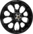 COASTAL MOTO - 3D-LGO185SB-ABST - Wheel - Largo 3D - Rear - Single Disc/with ABS - Black - 18x7
