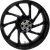 COASTAL MOTO - 3D-HUR185SB - Wheel - Hurricane 3D - Rear - Single Disc/without ABS - Black - 18x5.5