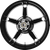 COASTAL MOTO - 3D-DAY185BC-ABST - Wheel - Daytona - Rear - Single Disc/with ABS - Black Cut - 18x5.5