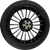 COASTAL MOTO - PKG-ATL185BC-ABST - Atlantic Rear Wheel - Black Cut (18") | Dunlop Tire (180/55B18)