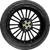 COASTAL MOTO - PKG-ATL185SB-24ABST - Atlantic Rear Wheel - Black (18") | Dunlop AE Tire (180/55B18))