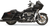 BASSANI XHAUST - 11525A - True-Dual Down Under Headpipes - Black - M8