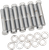 COLONY - 8221-20 - Head Bolt Kit - OEM Style/Hex - Chrome - '48-'77 Harley Davidson