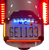 CUSTOM DYNAMICS - TF05-23-B - License Plate Frame - LED - Black