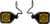 CUSTOM DYNAMICS - SD-23RG-FT-YB  - Front Turn Signals - Shark Demo - LED - Yellow
