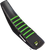 D'COR VISUALS - 30-20-080 - Seat Cover - Black/Green - KL/X '00-'26