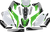 D'COR VISUALS - 20-20-462 - Graphic Kit - Cor 9 Kawasaki - KX 450 F