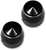 ACCUTRONIX - TAC101-EN - Axle Caps - Elite - Black - 1" - Pair