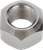 DRAG SPECIALTIES - 0214-0884 - Axle Nut - Front - Chrome - 5/8"-18 Thread