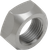 DRAG SPECIALTIES - 0214-0886 - Axle Nut - Rear - Chrome - M24-2" Thread