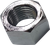 DRAG SPECIALTIES - 0214-2733 - Axle Nut - Front - Chrome - 1/2"-20 Thread