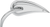 ARLEN NESS - 13-090 - Mirror - Rad III - Side View - Teardrop - Chrome - Left
