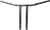 DRAG SPECIALTIES - 0601-2748 - 1-1/4" Buffalo T-Bar - 12" - Chrome