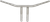 DRAG SPECIALTIES - 0601-4274 - 1-1/4" Buffalo T-Bar - 8" - TBW - Chrome