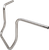 DRAG SPECIALTIES - 0601-5043 - Handlebar - Ape Hanger - 14" - Chrome