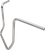 DRAG SPECIALTIES - 0601-5047 - Handlebar - Ape Hanger - 18" - Chrome