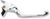 DRAG SPECIALTIES - 0610-1688 - Slotted Wide Blade Replacement Brake Lever - Chrome