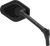 DRAG SPECIALTIES - 0640-1863 - Mirror - Adjustable - Diamond - Black - Short Stem - Right