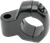 DRAG SPECIALTIES - 0641-0109 - Mirror Clamp - Miller's - Two-Piece - Black
