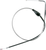 DRAG SPECIALTIES - 0651-0169 - Stainless Braided Idle Cable - Cruise - 41-1/2"