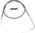 DRAG SPECIALTIES - 0651-0370 - Black Vinyl Idle Cable - 30"